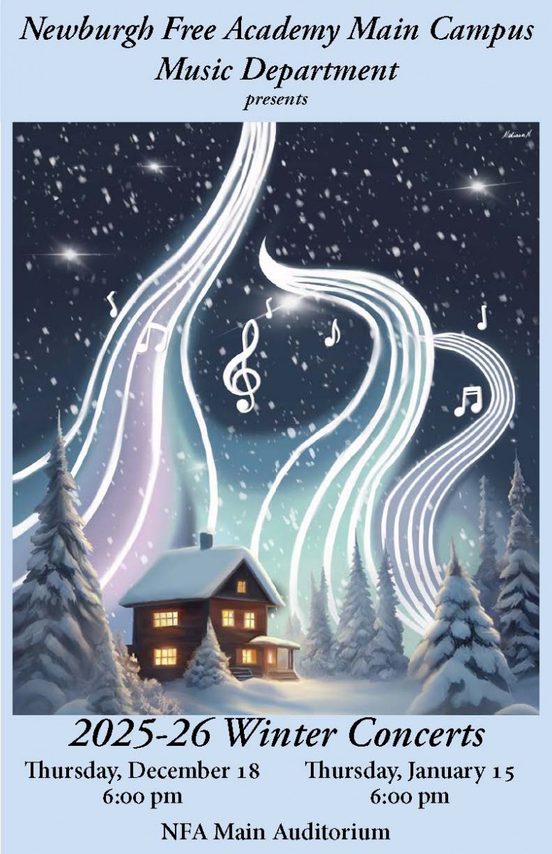 NFA Main Campus Music Department presents 2025-2026 Winter